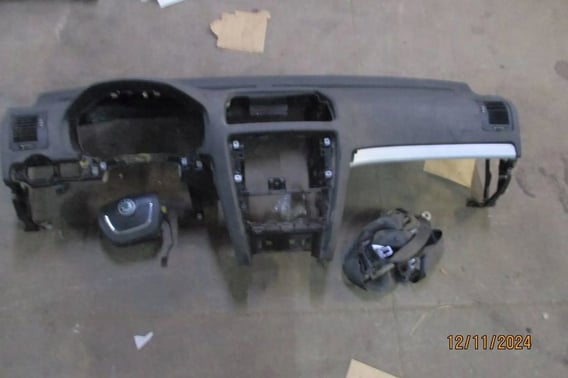 Skoda Octavia II LIFT KONSOLA AIRBAG PASY ORYGINAŁ EU