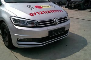 VW TOURAN III 5T1 MASKA ZDERZAK BŁOTNIK LAMPA LED PAS PRZÓD LA7WL