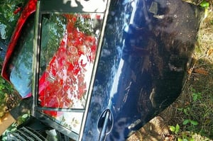 MAZDA 6 II DRZWI TYŁ PRAWE KOMPLETNE GS1D72010