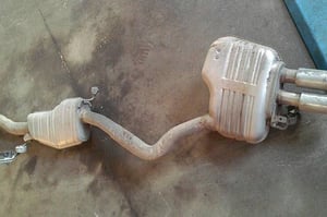 AUDI A4 B9 3,0TDI KOMBI TŁUMIK KOMPLETNY 8W0253411L