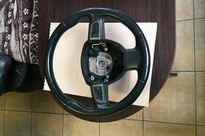 AUDI A3 S3 8P LIFT KIEROWNICA SKÓRA 8R0419091F