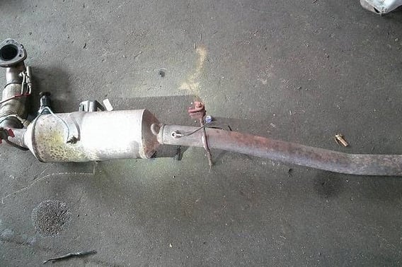 FORD TRANSIT CUSTOM 2,2TDCI KATALIZATOR DPF BK21-5K206-CA