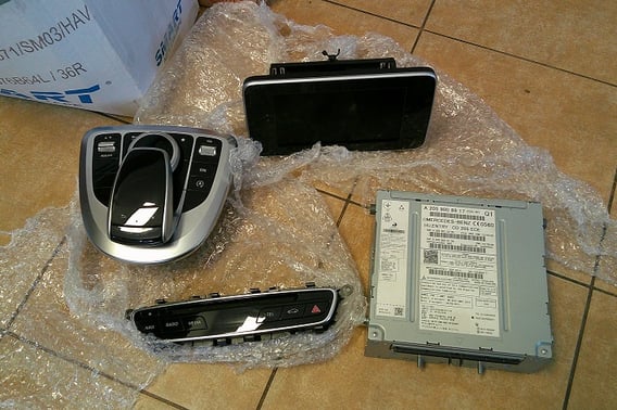 MERCEDES W205 NAWIGACJA KOMPLETNA A2059008917