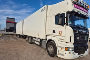 Scania R560 V8 CHŁODNIA SCHMITZ Chłodnia i izotermy 2013