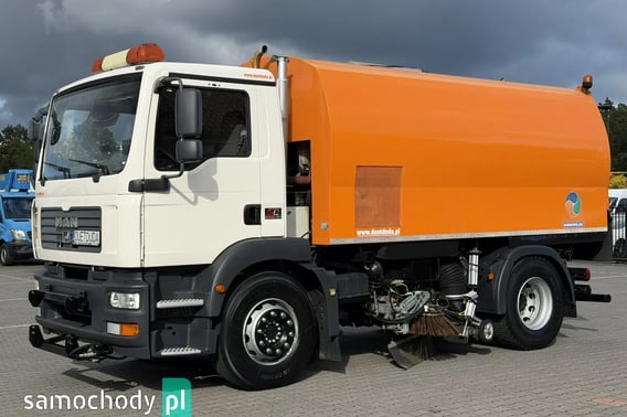 MAN TGM 18.240 E5 Zabudowa DOBROWOLSKI TSL 2 Zamiatarka Uliczna Ciężarowe 2008