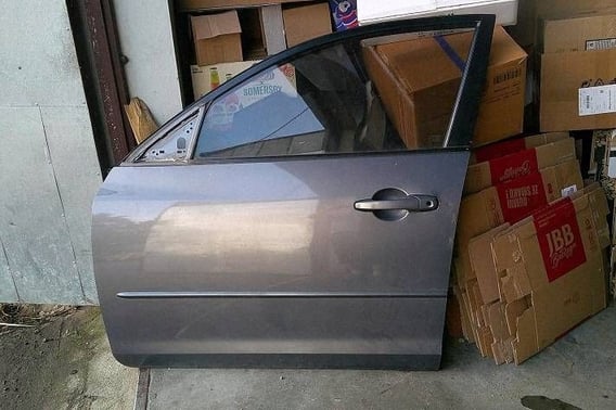 MAZDA III DRZWI PRZÓD/TYŁ LEWE