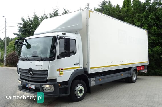 Mercedes-Benz Atego 1218 Euro6 tylko 323tys.km Kontener 18p winda Sprowadzony Ciężarowe 2018