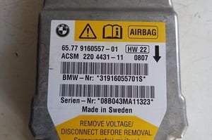 BMW E60 LIFT MODUŁ SENSOR PODUSZEK 9160557-01