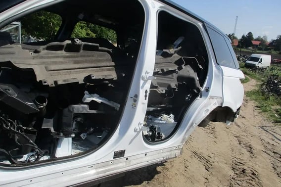 RANGE ROVER SPORT II BŁOTNIK TYŁ PRAWY ĆWIARTKA PRZEDNIA LEWA LRC867