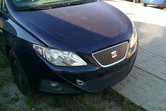 SEAT IBIZA 6J IV MASKA ZDERZAK LAMPY EU BŁOTNIKI PAS PRZÓD LW5U