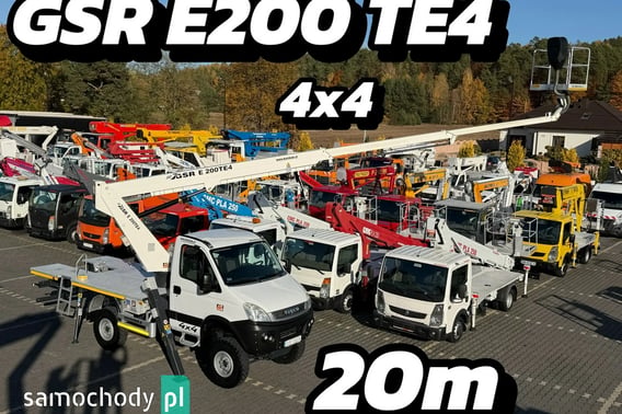 Iveco Daily 55S17W 4x4 Zwyżka 20m GSR E200TE4 Ciężarowe 2013