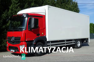 Mercedes-Benz Antos 1833 Euro6 sypialna klima kontener 18pal winda klapa Ciężarowe 2017