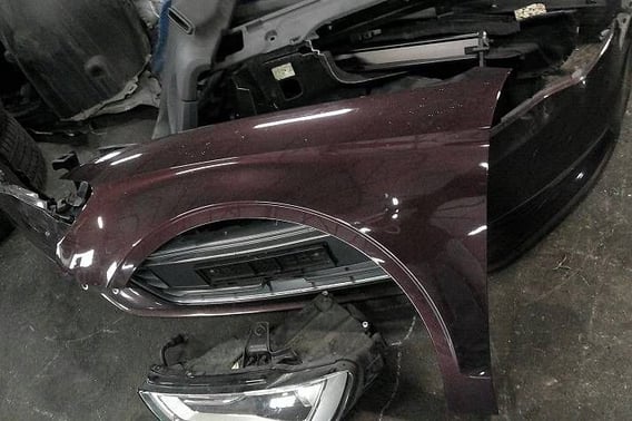 AUDI A3 S3 8V CABRIO BŁOTNIK PRZÓD LEWY LY4S