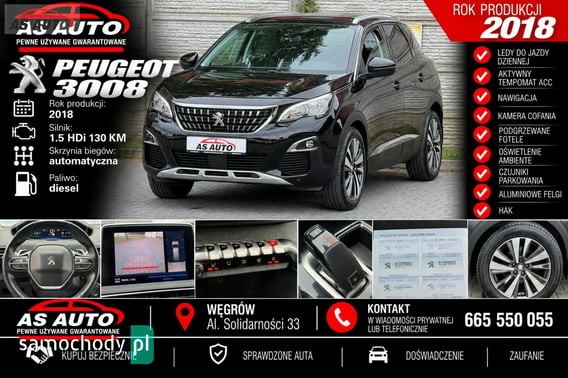 Peugeot 3008 SUV 2018