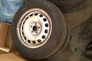 PEUGEOT EXPERT III FELGI STALOWE 16 CALI ET46 Z OPONAMI