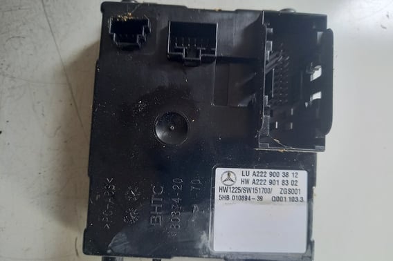 MERCEDES W222 MODUŁ STEROWNIK BHTC A2229003812