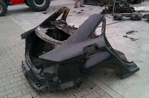 Audi A3 S3 8V SEDAN BŁOTNIK ĆWIARTKA TYŁ PRAWA
