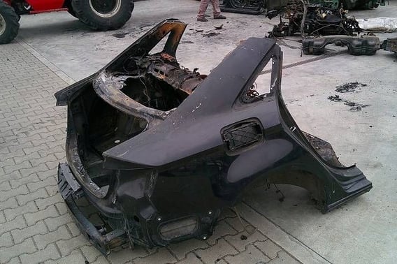Audi A3 S3 8V SEDAN BŁOTNIK ĆWIARTKA TYŁ PRAWA