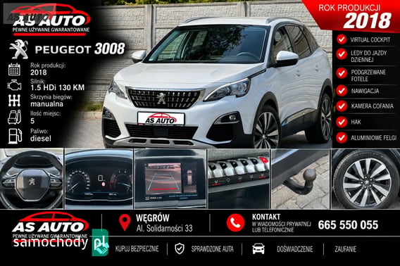 Peugeot 3008 SUV 2018