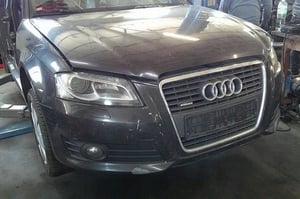 AUDI A3 S3 8P LIFT MASKA ZDERZAK BŁOTNIK XENON 8P0941003 PAS PRZÓD LZ7L