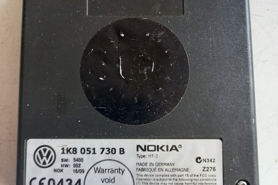 VW PASSAT CC MODUŁ BLUETOOTH 1K8051730B