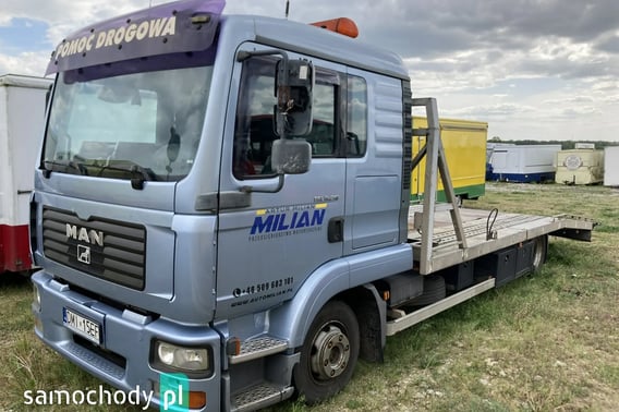MAN TGL 8.210 Pomoc drogowa Autolaweta x 2 Ciężarowe 2005