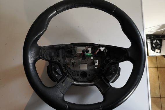 FORD C-MAX MK2 KIEROWNICA MULTIFUNKCYJNA SKÓRA AM513600DE