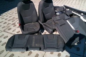 FORD MONDEO MK5 KOMBI FOTELE KANAPA BOCZKI EU KOMPLET