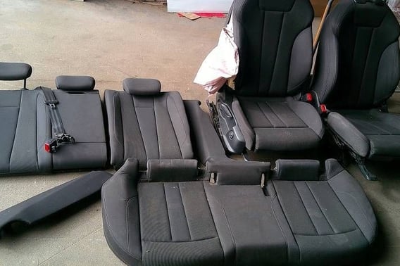AUDI A4 B9 AVANT FOTELE KANAPA BOCZKI EU KOMPLET
