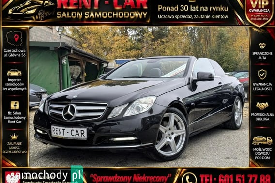 Mercedes-Benz E-Klasa Kabriolet 2012