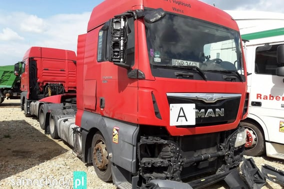 MAN tgx Ciężarowe 2016