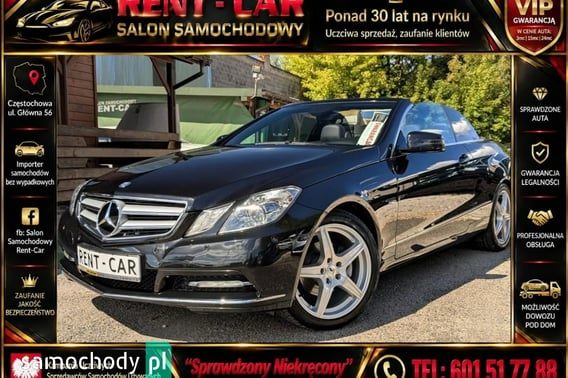 Mercedes-Benz E-Klasa Kabriolet 2012