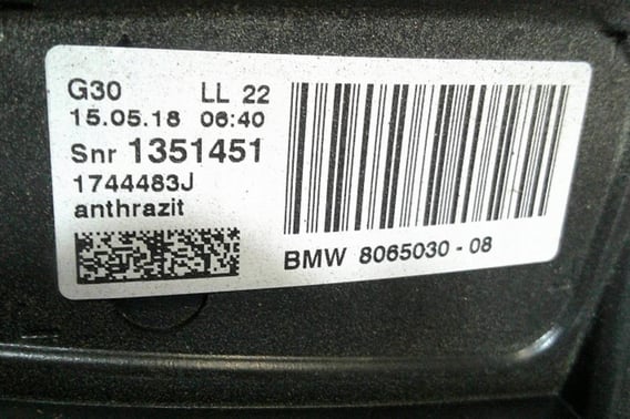 BMW 5 G30 G31 SZYBERDACH 8065030-08