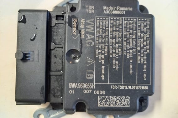 VW GOLF VIII GTI MODUŁ SENSOR PODUSZEK 5WA959655H