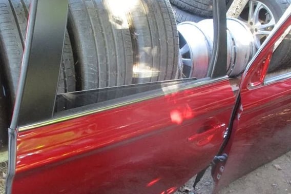 MITSUBISHI OUTLANDER III LIFT DRZWI TYŁ PRAWE P62