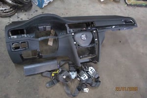 SKODA SUPERB II LIFT KONSOLA AIRBAG X3 PASY X4 ORYGINAŁ DEMONTAŻ
