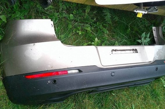 VW TIGUAN I ZDERZAK TYŁ 5N0807301PA