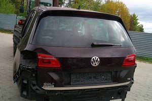 VW GOLF VII SPORTSVAN KLAPA BAGAŻNIKA TYŁ KOMPLETNA LA3K