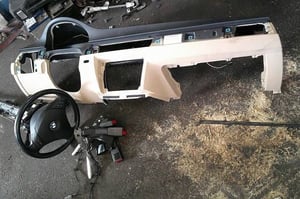 BMW 3 E90 E91 KONSOLA AIRBAG X2 NAPINACZE X4 7077790 ORYGINAŁ