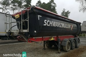 Schwarzmuller Rynna Stalowa 27m3 Oś Podnoszona SAF 2021 Rok Produkcji! 2021