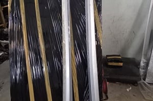 AUDI A3 8V S-LINE SEDAN NAKŁADKI PROGOWE LZ7G KOMPLET P/L 8V853860/8V853859