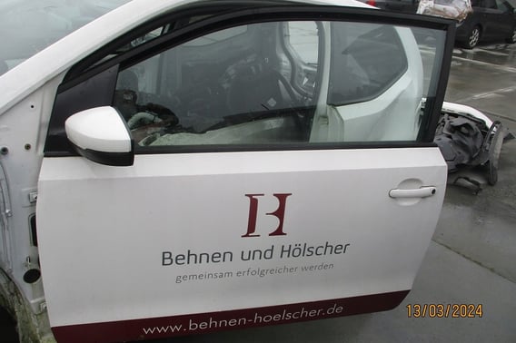 VW UP SEAT SKODA DRZWI PRAWE3D LB9A