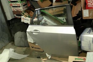 MAZDA 6 GH KOMBI DRZWI TYŁ PRAWE/LEWE 22V