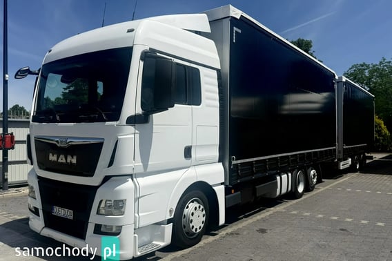 MAN TGX 24.440 6X2 E6 Przyczepa G.T.S PTT18S Tandem Zestaw 120 m3 Ciężarowe 2014
