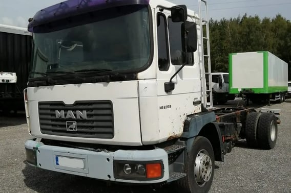 MAN ME 220B 4x2 Rama do zabudowy Sprawny !!! Ciężarowe 2001
