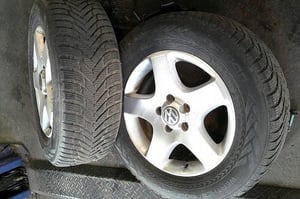 VW TOUAREG 7L ALUFELGI 17 CALI KOMPLET