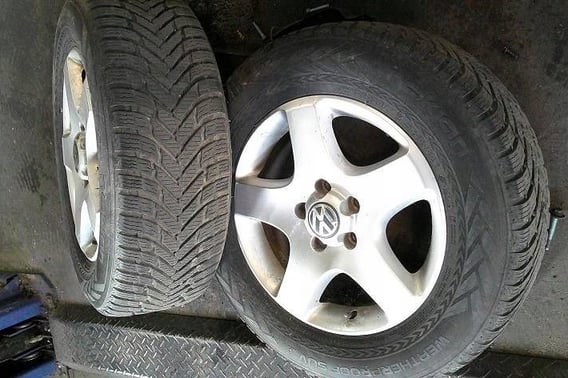 VW TOUAREG 7L ALUFELGI 17 CALI KOMPLET