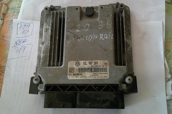 VW PASSAT B6 2,0TDI STEROWNIK SILNIKA 03L906309