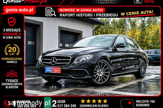 Mercedes-Benz Klasa E Sedan 2019