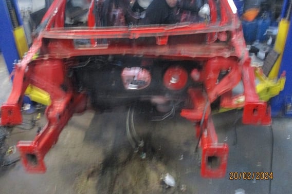OPEL CORSA E PODŁUŻNICA ĆWIARTKA PRZÓD LEWA Z50S 3D